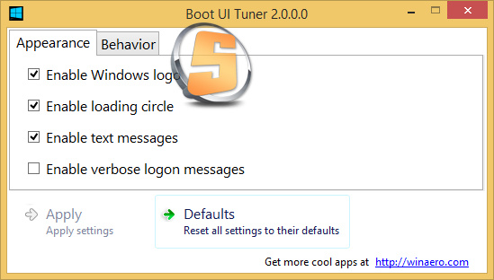 Boot UI Tuner Boot UI Tuner