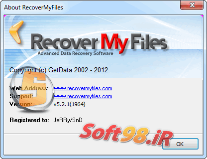 دانلود نرم افزار GetData Recover My Files 5 1 0 1824 دانلود Recover My